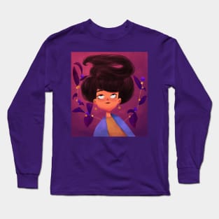 Hair in the air Long Sleeve T-Shirt